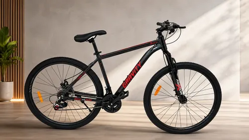 Bicicleta Mountain Bike Gravity Glock Talle M/l Gris Y Rojo Gris Y Rojo M/l