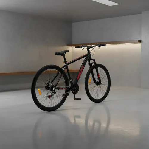 Bicicleta Mountain Bike Gravity Glock Talle M/l Gris Y Rojo Gris Y Rojo M/l