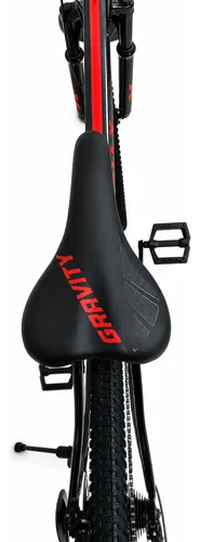 Bicicleta Mountain Bike Gravity Glock Talle M/l Gris Y Rojo Gris Y Rojo M/l