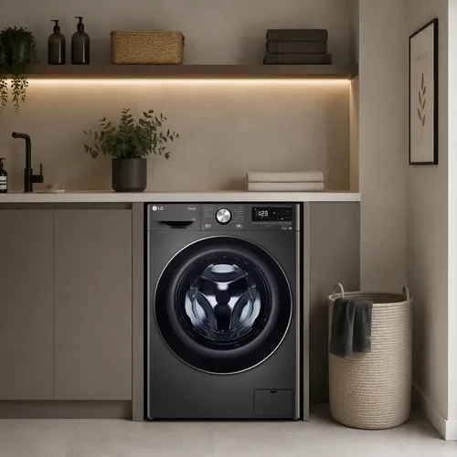 LG Inverter Direct Drive Wm12bvc4s6 Eléctrica Grafito 220 V