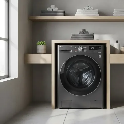 LG Inverter Direct Drive Wm12bvc4s6 Eléctrica Grafito 220 V