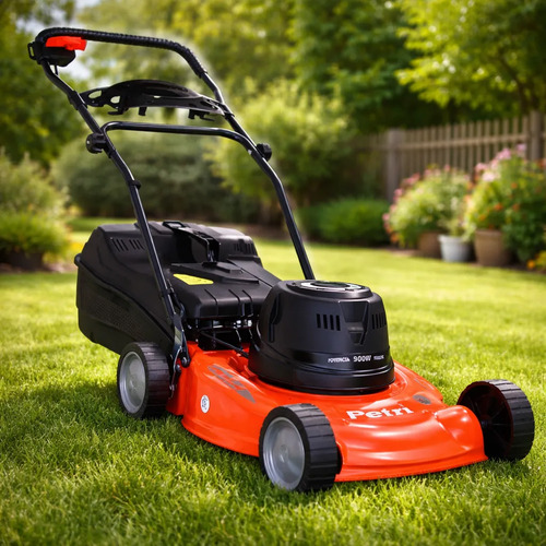 Cortadora Cesped Petri 1.0 Hp C/bolsa/reg Max-41 Rojo