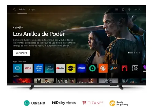 Smart Tv Philips 4k 50 Led Titan Os Wifi-usb2 Hdmi4-bluetooth