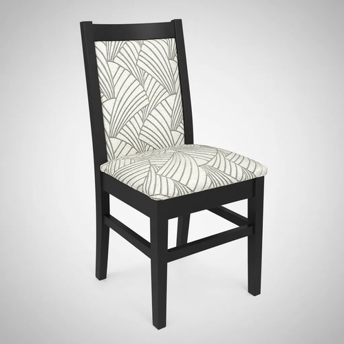 Set X2 Silla Pino Inmacol Tapizada Wengue Tela Vivaldi Liso Wengue Vivaldi