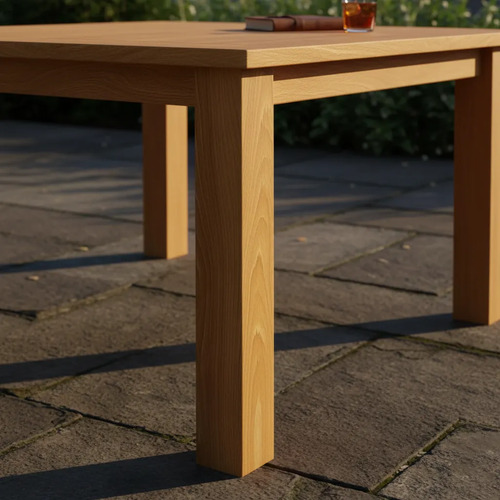 Mesa Fija 1.30 X 1.30 Pino Inmacol Corpus Miel Miel
