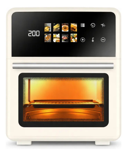 Horno Electrico Freidora De Aire Airfryer 10l Sin Aceite Crema