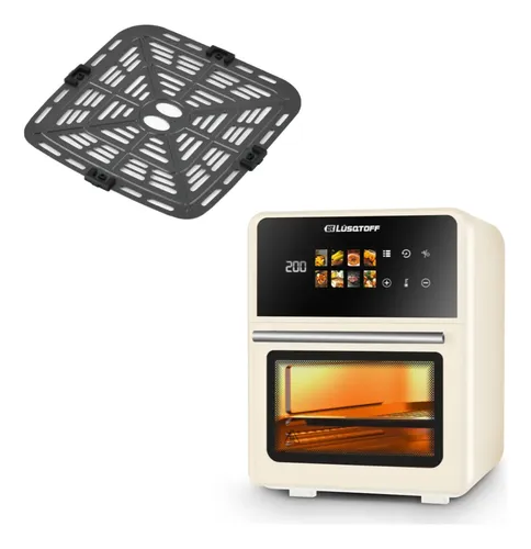 Horno Electrico Freidora De Aire Airfryer 10l Sin Aceite Crema
