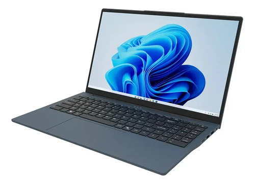 Notebook Gfast N-755r Ryzen 7 5825u 8gb 240gb Ssd Windows 11 Azul Petróleo