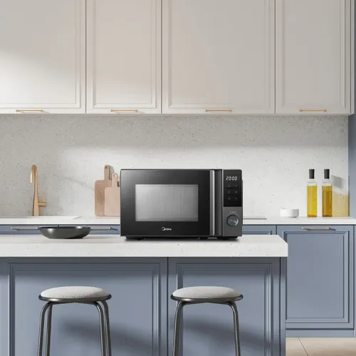 Horno Microondas Midea 20 Lts Digital 700w Gris