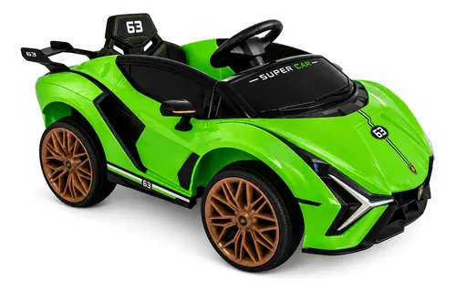 Auto Latapy A Bateria Vel Max 5kh/peso Max 20kg Verde