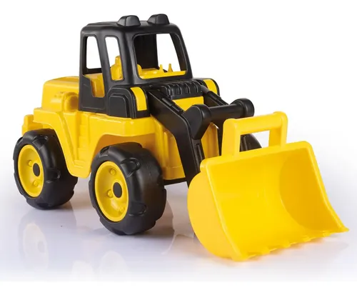 Tractor Dolu Andador Pata-pata Con Pala Amarillo Amarillo