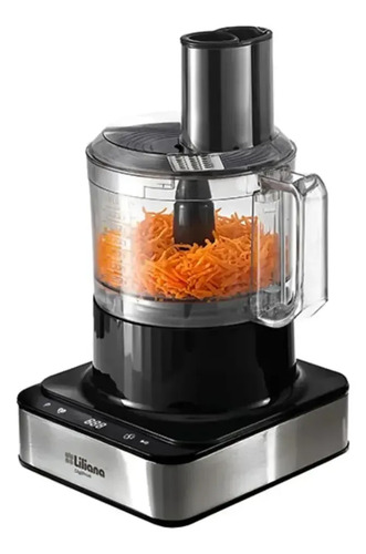 Procesadora Liliana Am795 Digipros 1.5lt 7 En 1 Digital 6vel Negro