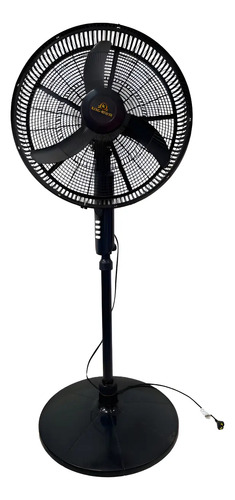 Ventilador De Pie 20 King-house Khp20 Silencioso 90w 3 Aspas 50.8 Cm 50 Negro Plástico 3
