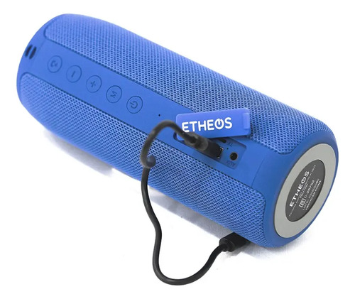 Parlante Etheos Prli10w Portátil Con Bluetooth Azul Azul