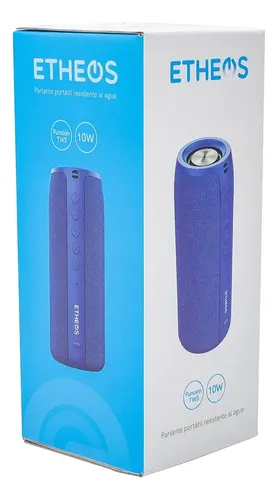 Parlante Etheos Prli10w Portátil Con Bluetooth Azul Azul