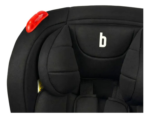 Butaca Bebesit P/auto Grupo 0/1/2 Hasta 25kg Negra Liso Negro
