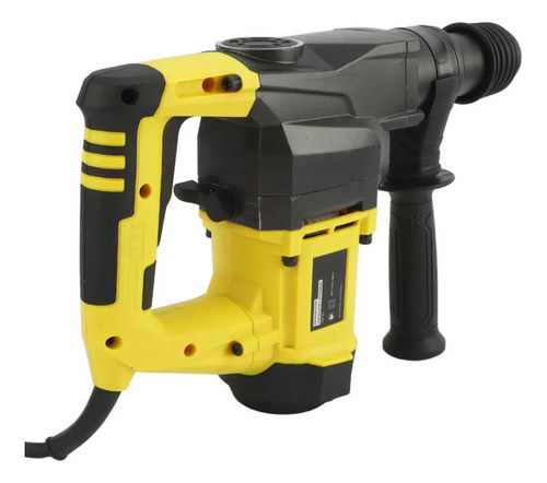 Rotomartillo Rotopercutor 1050w 5,5 Joules Con Maletín Y Accesorios Encastre Sds Plus Barovo Rpb-25a Amarillo 50 Hz
