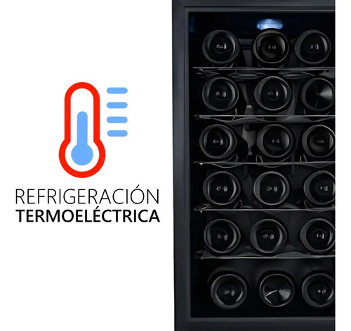 Vonee Cava De Vinos 18 Botellas Termoeléctrica 70 W