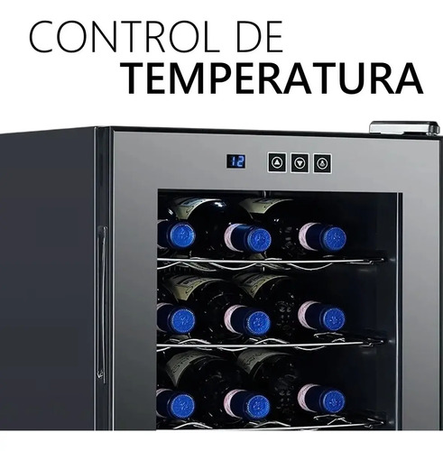 Vonee Cava De Vinos 18 Botellas Termoeléctrica 70 W