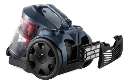 Aspiradora Liliana Cyclopower 2000w 2l Doble Filtro Azul Azul
