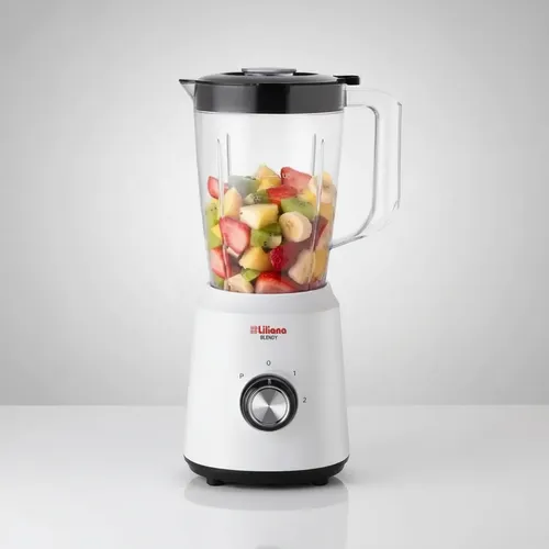 Licuadora Liliana Al300 Blendy 1.5 Lts 600w 2 Vel Pica Hielo Blanco