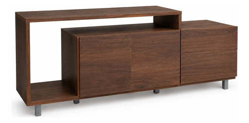 Mesa T.v. Rack Platinum 180 X 62 2p 2c Roble Antiguo Roble Antiguo