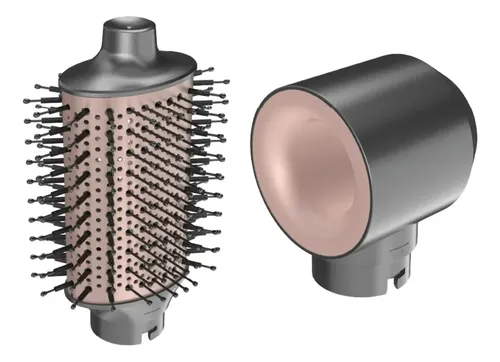 Cepillo Modelador Ga-ma  Multistyler 4 En 1 Gris Oscuro