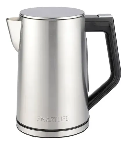Pava Eléctrica Smartlife Sl-ekd1520 1.7l Inox Digital Color Plateado