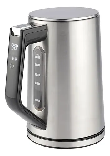 Pava Eléctrica Smartlife Sl-ekd1520 1.7l Inox Digital Color Plateado