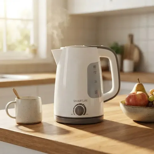 Pava Eléctrica Smartlife Sl-ek1714 Blanca 1.7l Blanco