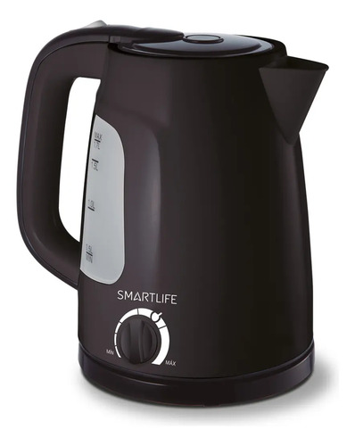 Pava Eléctrica Smartlife 1,7lts 1850w Premium Color Negro Negro