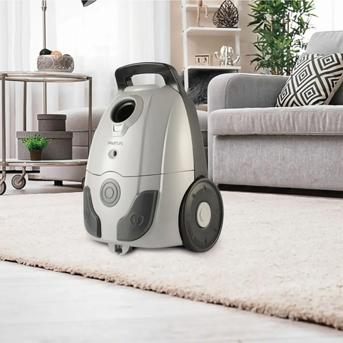 Aspiradora Smartlife 1600w 2.5lts C/bolsa Gris