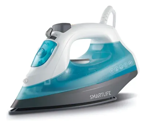 Plancha A Vapor 2000 Watts Smartlife Slsic2326 Celeste