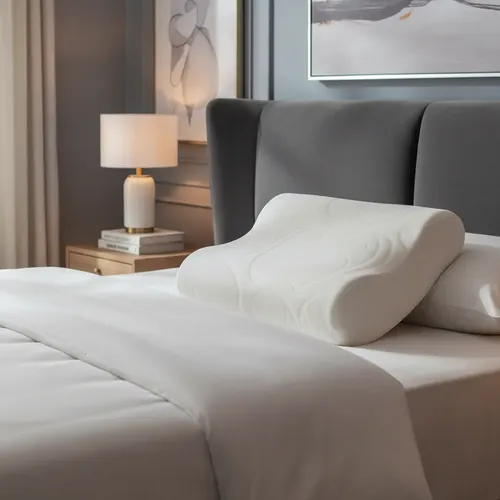 Almohada King-house 60x40 Viscoelastica Cervical Relax Plus Blanco