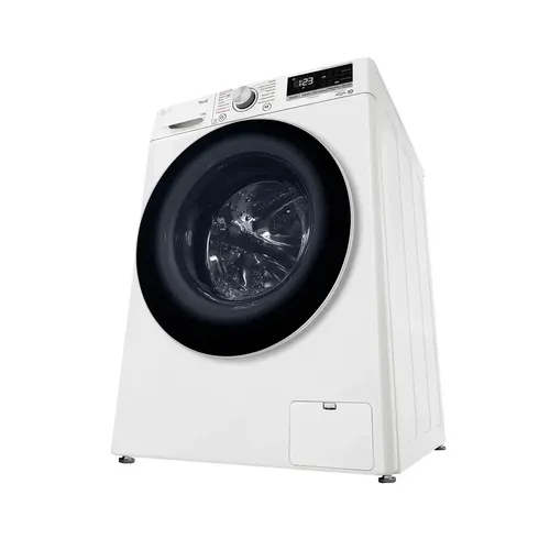Lavarropas LG 12 Kg Carga Frontal Inverter Blanco Blanco