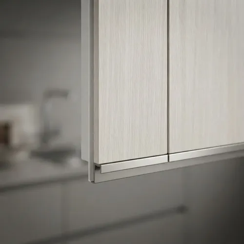 Alacena 1.40 X 0.63 Melamina Platinum 3p Blanco/gris Andino