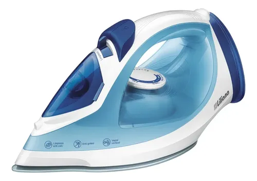 Plancha Liliana Vapor 2100w Base Ceramica C/rociador Turquesa