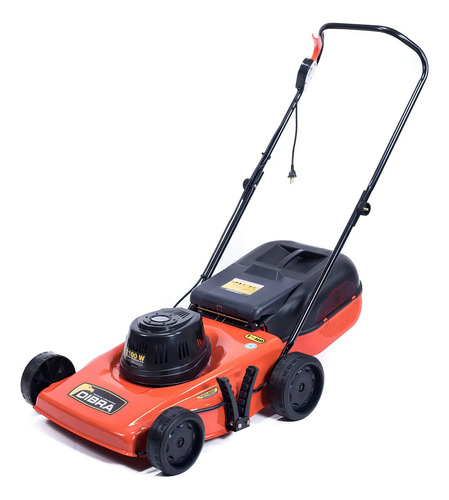 Cortadora Cesped Electrica Dibra R60e 2100w Canasto Rigido Color Naranja/negro