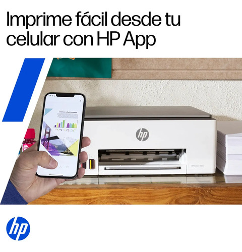 Impresora Hp Multifuncion Smart Tank 580 All In One Blanco