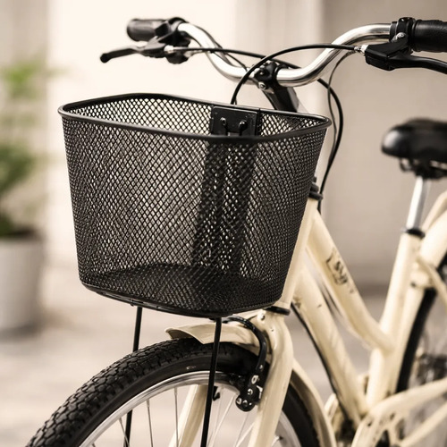 Bicicleta Futura Rod.26 City Cruiser Dama Caño Grueso Hueso