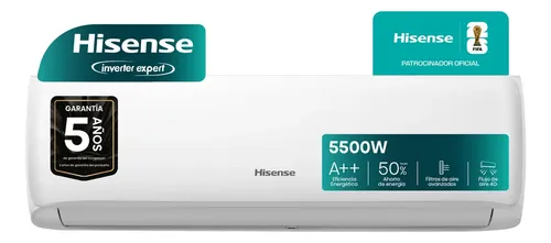 Aire Acondicionado Hisense Inverter 5500w Color Blanco A++