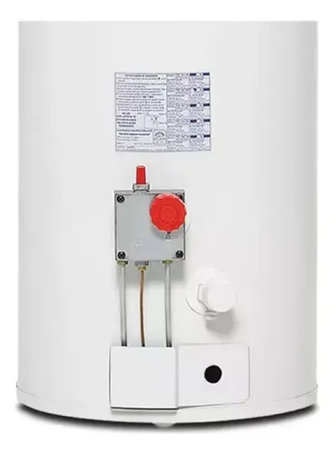 Termotanque Señorial 50 Lts Mg Ar L Zafiro C Sup/inf Blanco