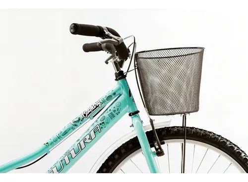 Bicicleta Futura Rod.26 3577 City Cruiser Dama Aguamarina Turquesa