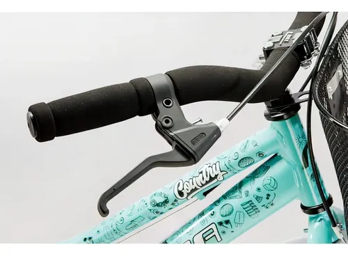 Bicicleta Futura Rod.26 3577 City Cruiser Dama Aguamarina Turquesa