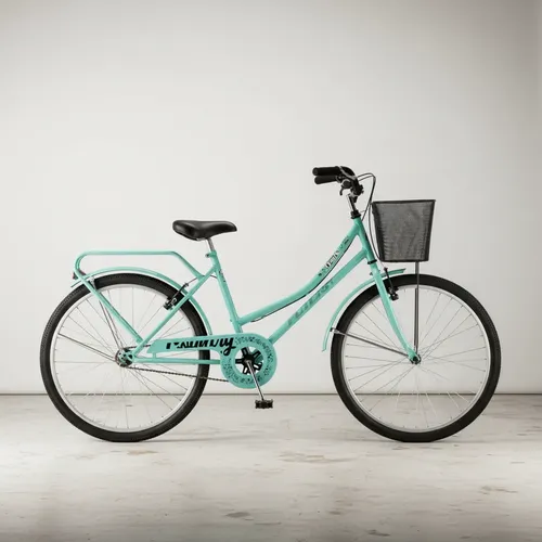 Bicicleta Futura Rod.26 3577 City Cruiser Dama Aguamarina Turquesa