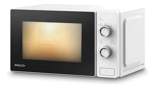 Horno Microondas Philco 20 Lts  Rotativo 700w Blanco