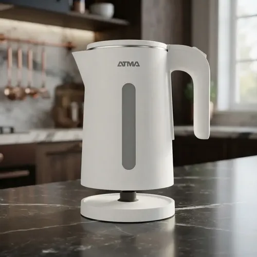 Pava Electrica Atma 1.8lts 1500w Hervidor C/corte Blanco