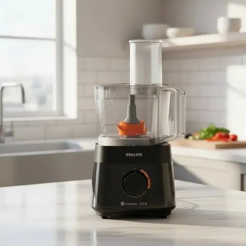 Procesadora De Alimentos Philips Hr730190 750w 1.5l Negro