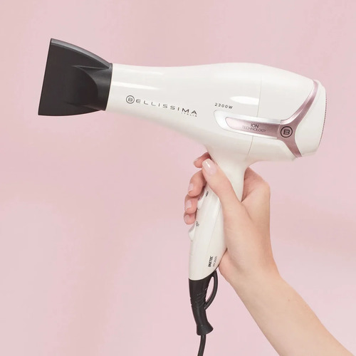 Secador Cabello Bellissima K9 2300w Ionico 2 Vel/ 3 Niveles. Blanco