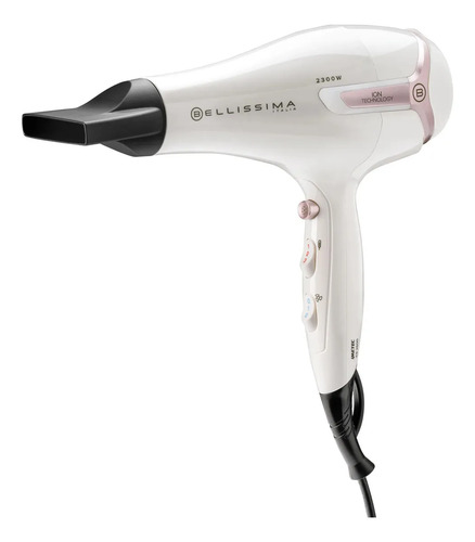 Secador Cabello Bellissima K9 2300w Ionico 2 Vel/ 3 Niveles. Blanco